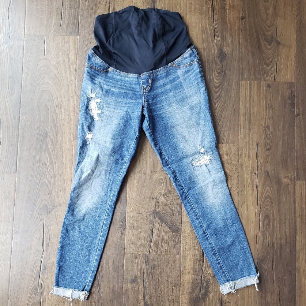 Isabel Maternity distressed Jean, size 4